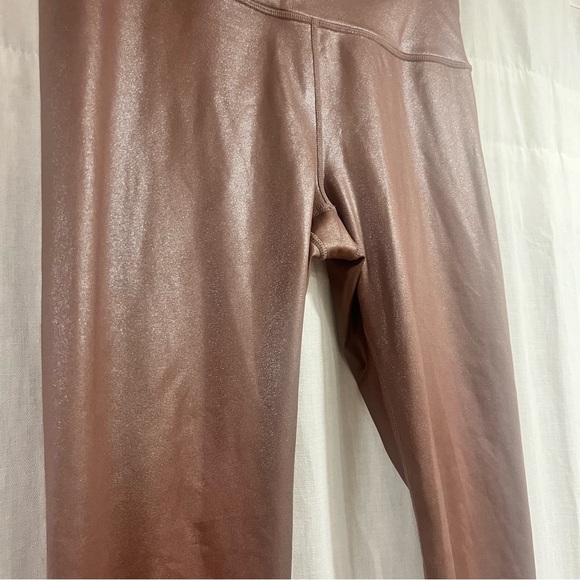 Athleta Elation Shimmer Tight In Powervita, Cinnamon - Picture 4 of 9